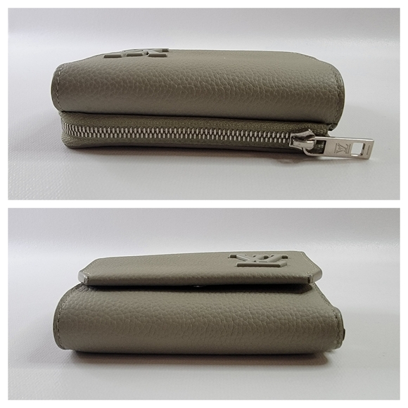 LOUIS VUITTON LV Aerogram Pilot Leather Trifold Wallet - Picture 13 of 14